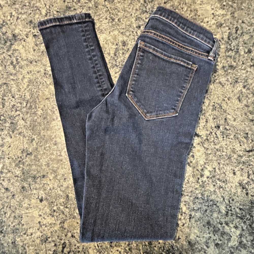 Banana Republic Women's Mid-Rise Skinny Jeans Dark Wash Size 27 Stretch - Picture 2 of 6